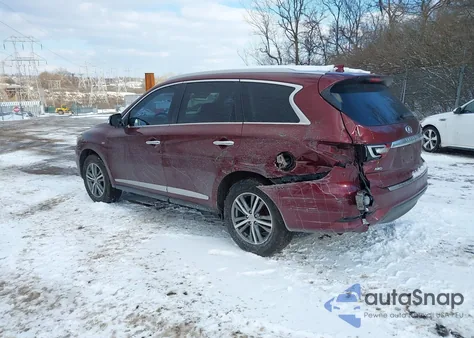 2020 Infiniti Qx60 Luxe Awd from USA, damaged, VIN 5N1DL0MM3LC514784